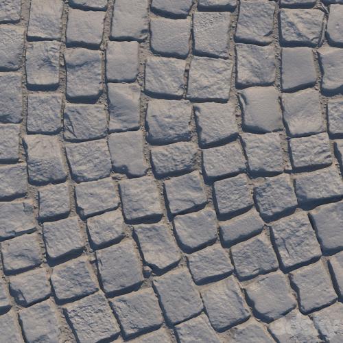 Material of radial paving slabs 01