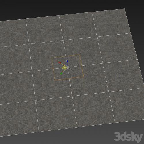 Material of radial paving slabs 01