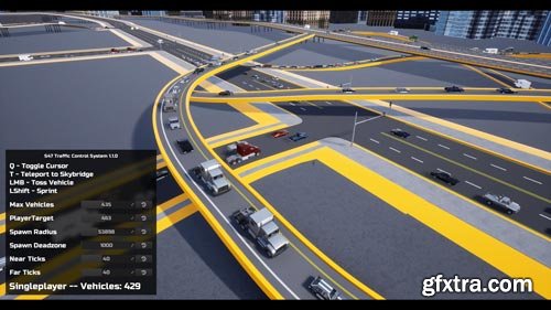 UnrealEngine - Traffic Control System