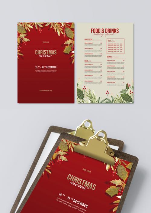 Leaves Style Christmas Special Menu