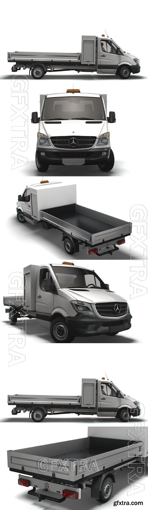 Mercedes Benz Sprinter Single Cab Tipper Toolpod 2018 Model