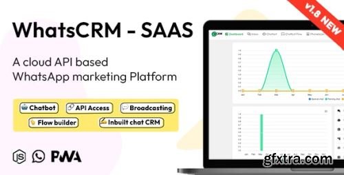 CodeCanyon - WhatsCRM - Chatbot, Flow Builder, API Access, WhatsApp CRM SAAS System v1.8 - 51122205 - Nulled