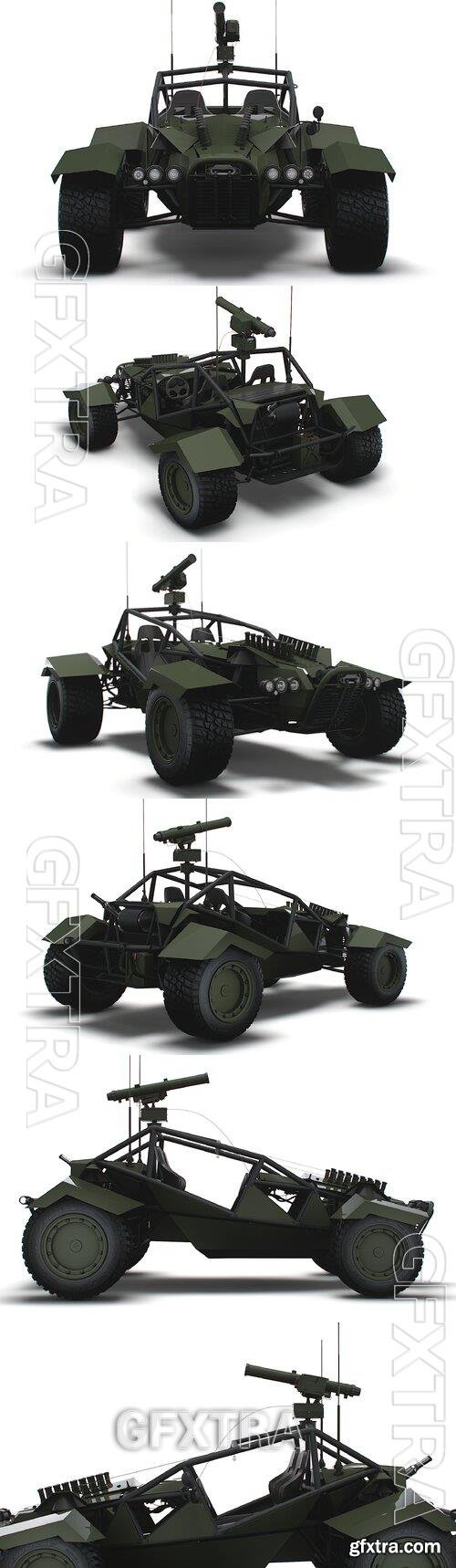 Generic Military Buggy ATGM 2023 Model