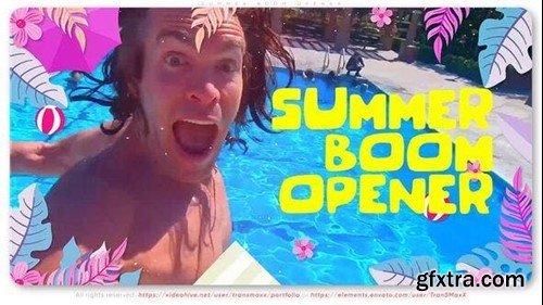 Videohive Summer Boom Opener 52080832