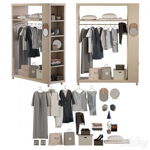 Wardrobe with decor 2