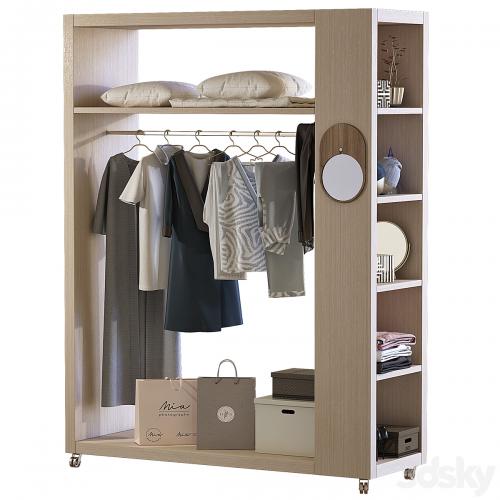 Wardrobe with decor 2