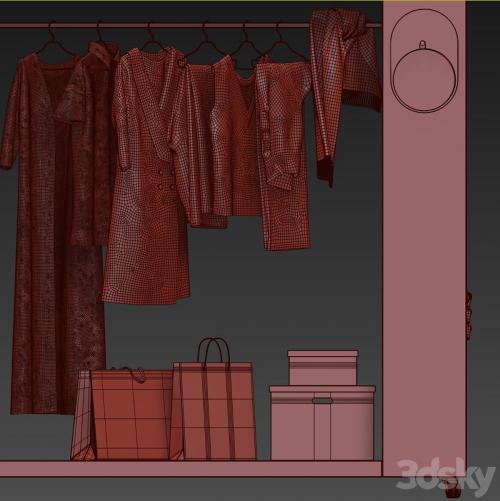 Wardrobe with decor 2