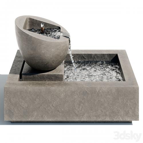 Genesis II Garden Water Fountain