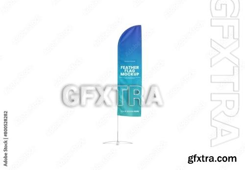 Feather Flag Mockup 800528282