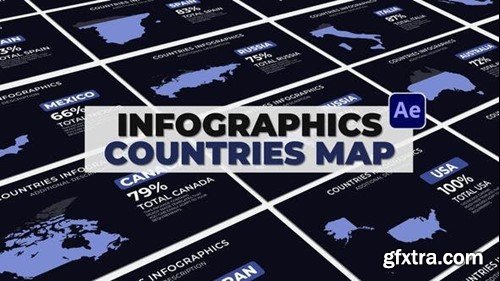 Videohive Infographics Countries 52095650