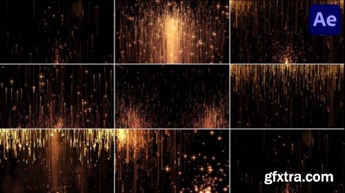 Videohive Gold Collection Backgrounds for After Effects 52119603