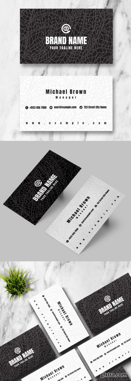 Business Card Design Layout