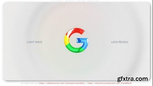 Videohive Light Wave Logo Reveal 52109464