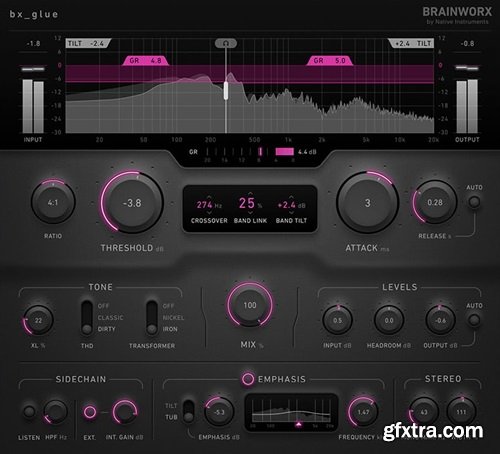Plugin Alliance Brainworx bx_glue v1.1.0 Plugin Alliance Brainworx bx_glue v1.1.0