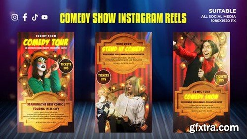 Videohive Comedy Show Instagram Reels Stories 52110883