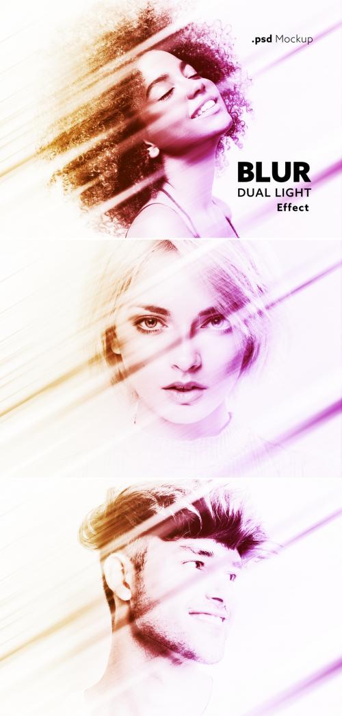 Blur Dual Light Effect