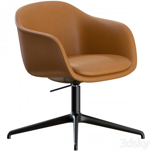 Fiber Conference Armchair Swivel by Muuto