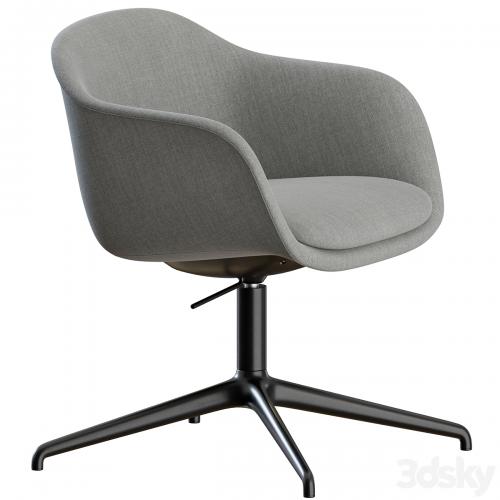 Fiber Conference Armchair Swivel by Muuto