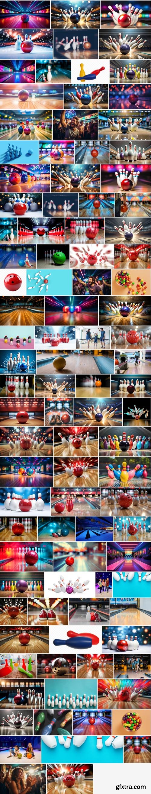 Amazing Photos, Skittles Bowling 100xJPEG