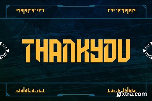 Hallister - A Cyberpunk Display Font VJHT7G9