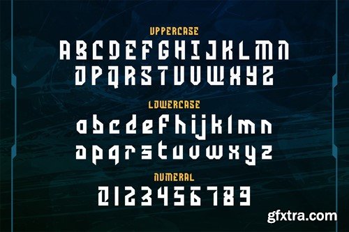 Hallister - A Cyberpunk Display Font VJHT7G9