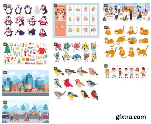 Premium Vector Collections - Tartila - 110xEPS