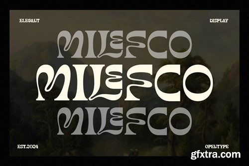 Siofeca Martis - Display Serif Font ECS23G9