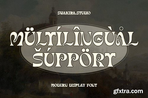 Siofeca Martis - Display Serif Font ECS23G9