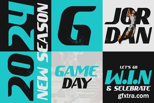 Axnels|Sport Logo Font CNRZWDP