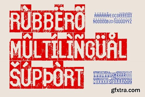 Rubbero – Rubber Stamp Condensed Font SMWE9C6 Rubbero – Rubber Stamp Condensed Font SMWE9C6