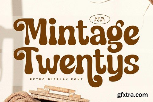 Mintage Twentys Retro Display Font EUP7ULY