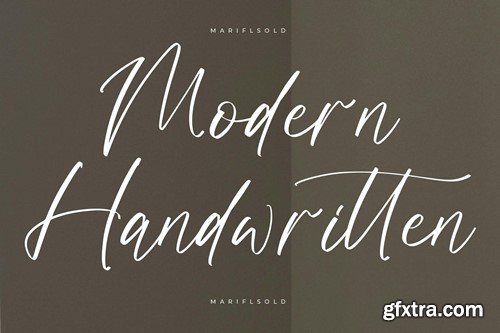 Prostlande Modern Handwritten Script QSPXLW9