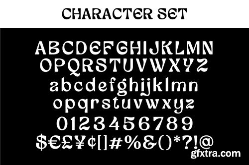 Giovani Equine - Display Font U362MZZ