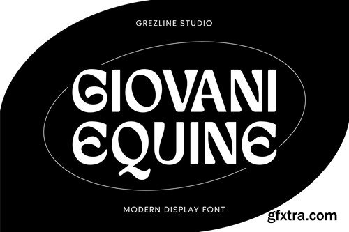 Giovani Equine - Display Font U362MZZ