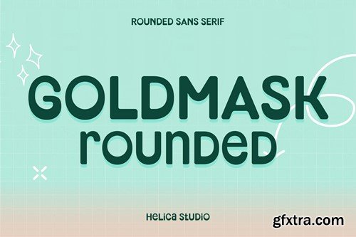 Goldmask Rounded Font PZJ6JGA