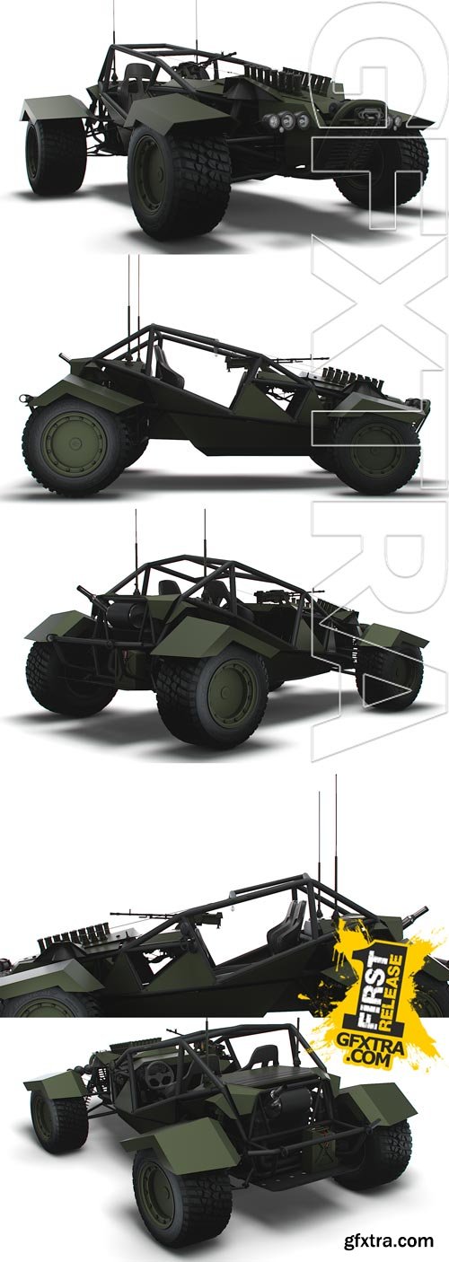 Generic Military Buggy Machine Gun 2023 Model