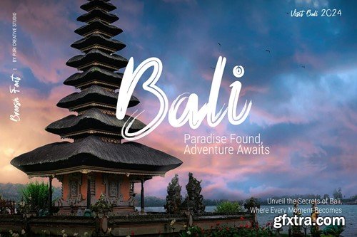 Broosh - Display Brush Font 6BKP5GJ