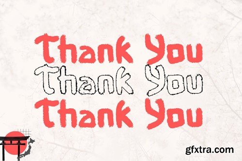 Shibuyo - Japanese Brush Font H5LV4BC