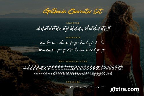 Gathenia Signature Brush Font JMM3T3D