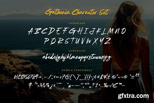 Gathenia Signature Brush Font JMM3T3D