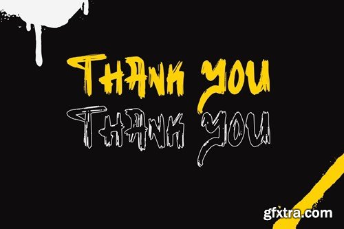 Byones - Graffiti Brush Font QRK55JD