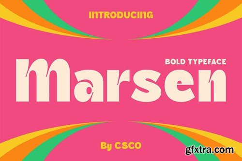 Marsen – Inktrap Font LRUWQ26