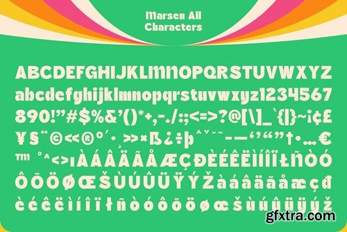 Marsen – Inktrap Font LRUWQ26