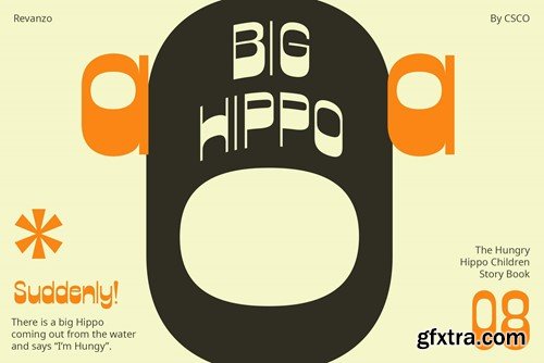 Revanzo – Reverse Contrast Font 2CZP9LL