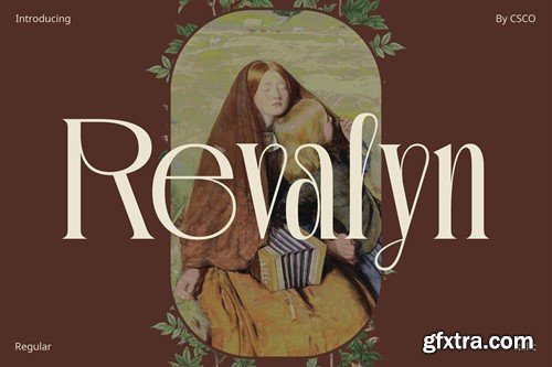 Revalyn – Art Noveau Font PBZVY77