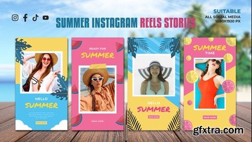 Videohive Summer Instagram Reels Stories 52139394