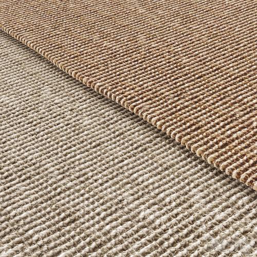 Jute boucle rug