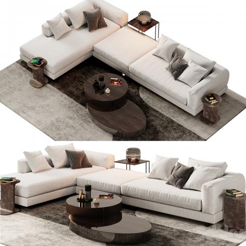 Minotti Alexander Sofa Opcion B