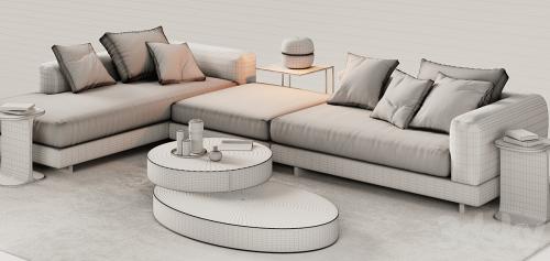 Minotti Alexander Sofa Opcion B