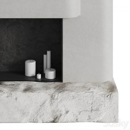 Fireplace area Monolithic